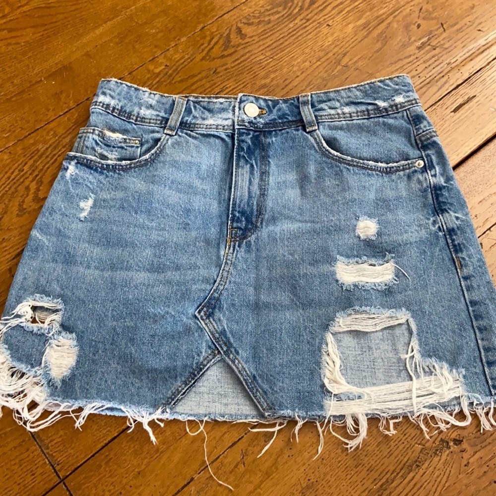 Zara Denim Skirt